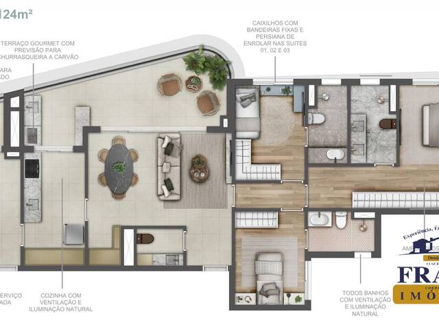 #2012 - Apartamento para Venda em São Caetano do Sul - SP - 3