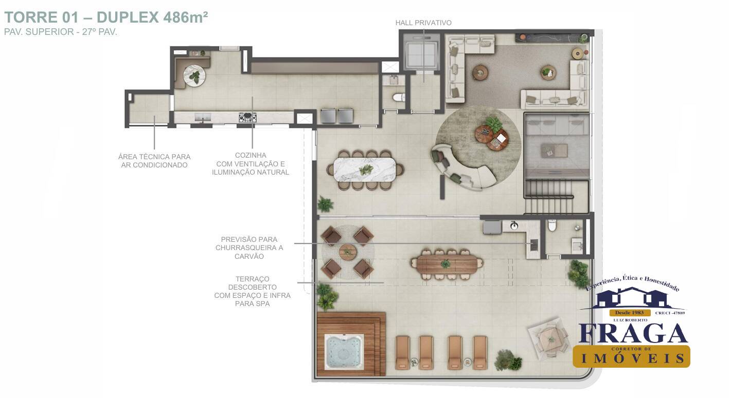 Apartamento, 4 quartos, 486 m² - Foto 3